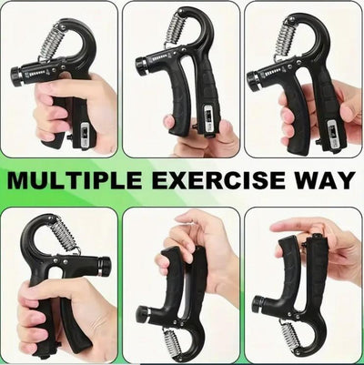 Grip Strength Trainer Hand Squeezer Adjustable Resistance With Digital Counter